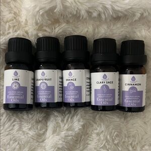 Essential Oils 5 Pack Set
